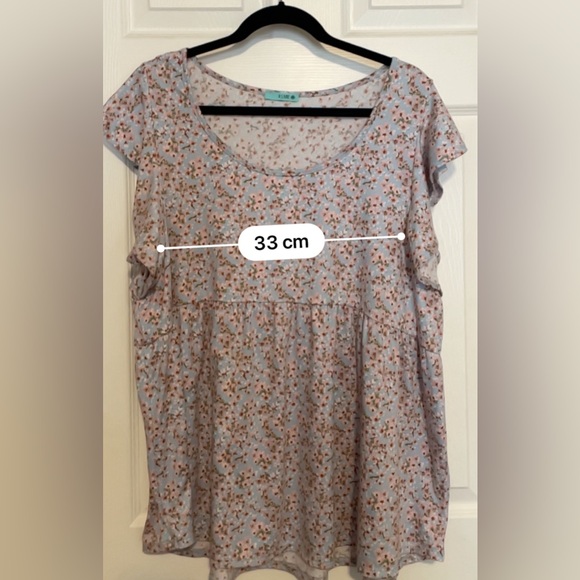 Floral babydoll top by PS Kate - Picture 6 of 7